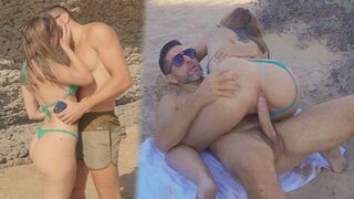I picked up a beautiful girl on the beach and fucked her hard