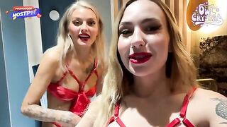 A girl with a fierce appetite for sex is having fun with someone