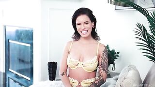 Girl almost choked on cock, but the guy didn’t pull out his dick