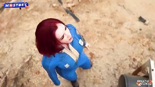 Redhead slut loves to fuck in cosplay outfits
