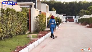 Redhead slut loves to fuck in cosplay outfits