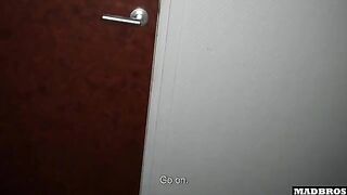 She invited us to the toilet again, she wanted more - Marta Villalobos' wild Spanish side shines in this steamy encounter