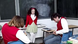 College is only for whores, see how they all do blowjobs
