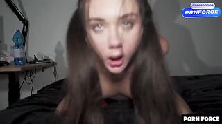 A girl is getting fucked with no mercy in this hot vid
