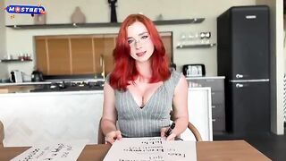 The Russian teacher fucked the student hard in missionary pose