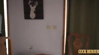 A man is fucking with other guys' wives and getting them to cum
