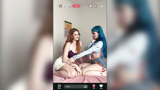 Redheads and big tits in an intense threesome scene