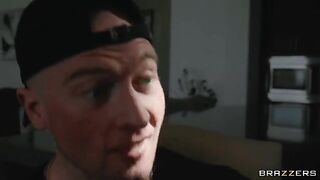 The man's dick is busy, but I'll fuck your mouth with my hand