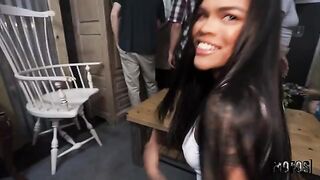 A cute girl will suck every last drop of her boyfriend’s cock