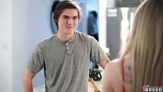 All he had to do was pull his cock and she would have cum