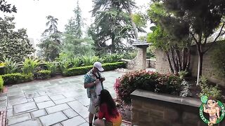 Iranian guy checked out historical places and got laid