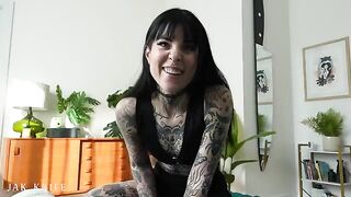 A hot girl has sex with her favorite vibrator
