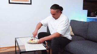 If you have a guest in the house, it's necessary to share your wife