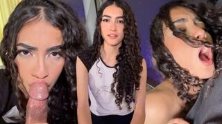 A little passionate Latina has an intense and satisfying encounter