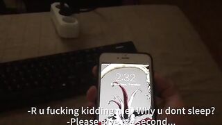 The guy gently fucks his girlfriend with passion