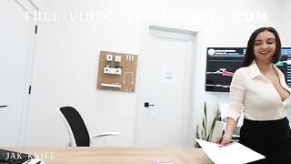 A surprise was arranged for the employee as a bonus for her work