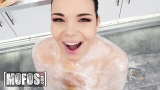 Sofia Lee’s big tits are the secret ingredient for a steamy recipe