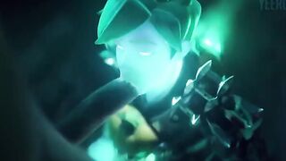Overwatch Tracer SFM compilation with sound, a steamy anime treat