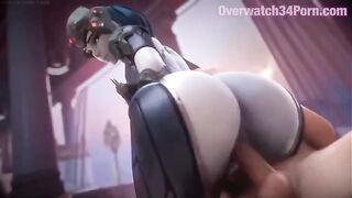 Hot widowmaker overwatch 3d hentai in sfm blender compilation