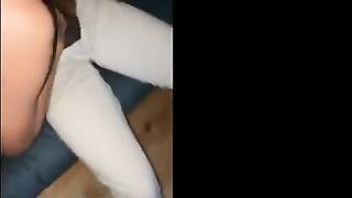 Hot amateur wife gets BBC after party, her husband filmed it all