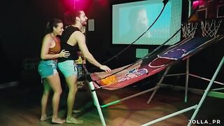 I showed my friend around my game room and it ended in a steamy session