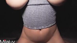 A hot night of fucking in the neighborhood with a busty MILF