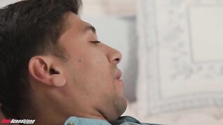 A man with one cock brings a lot of happiness to the brunette