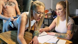 You have to fuck to get good marks at this school