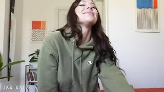 My stepmom is too horny to wait two minutes to undress me