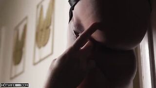 Any dick will fit in an Asian girl's doggy style hole