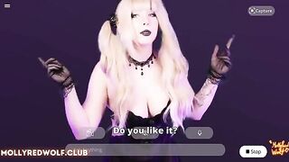 A blonde beauty gets fucked by a guy on a Halloween horror theme