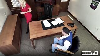 She is able to be a slut with her students in this hot scene