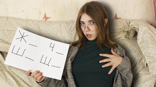 Hypnosis with boobs, learning rules has never been so easy. A young student sought out a tutor to help improve her skills