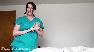 A woman requested to be covered in cum - and that's exactly what happened