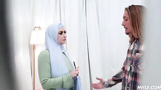 She prays, but her vagina is not halal when it's spread