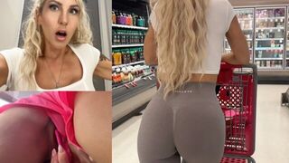 Only goddesses have butts like that. The girl is playing with her vibrator in the gym