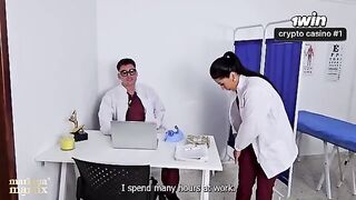 A threesome with two girls who are not shy at all