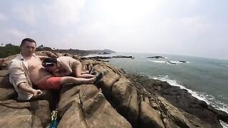 A juicy ass worth living for, enjoyed in public with intense passion