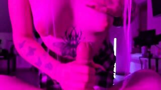 I strangled the girl and fucked her in the next room