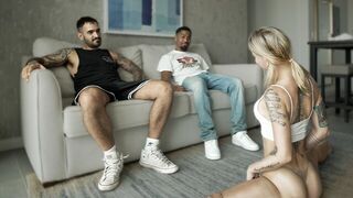 Who will fuck the wife first in a steamy cuckold scene?