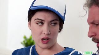 An old man fucked a young girl in her tight and hot pussy
