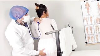 The man gave his place to another at the doctor's check-up for a wife