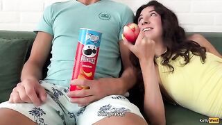 I teased the tip, then dove deep inside in this hot video