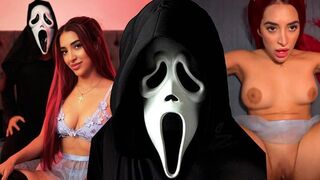 A horror movie with Jessica Sodi ends up being a great porno
