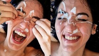I want to be blinded by passion — the best cumshot on face