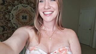 A sexy breast massage with shimmering oil, where there's no cracking