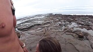 The beach is always damp — from the water and because of their skills