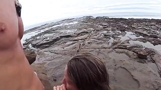 The beach is always damp — from the water and because of their skills