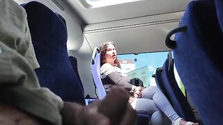 The guy did a dick flash in the bus and got a blowjob