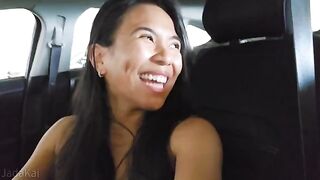 She bounced so hard her tits jiggled wildly, a sight to see